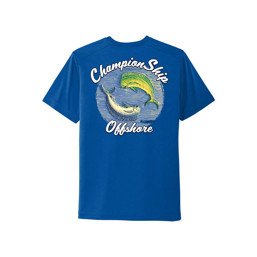 True Royal Blue Back