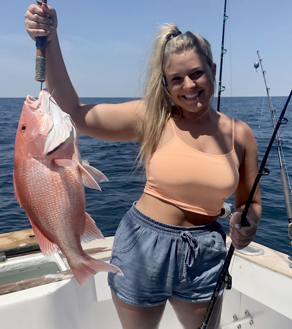 Destin Snapper Fishing 15