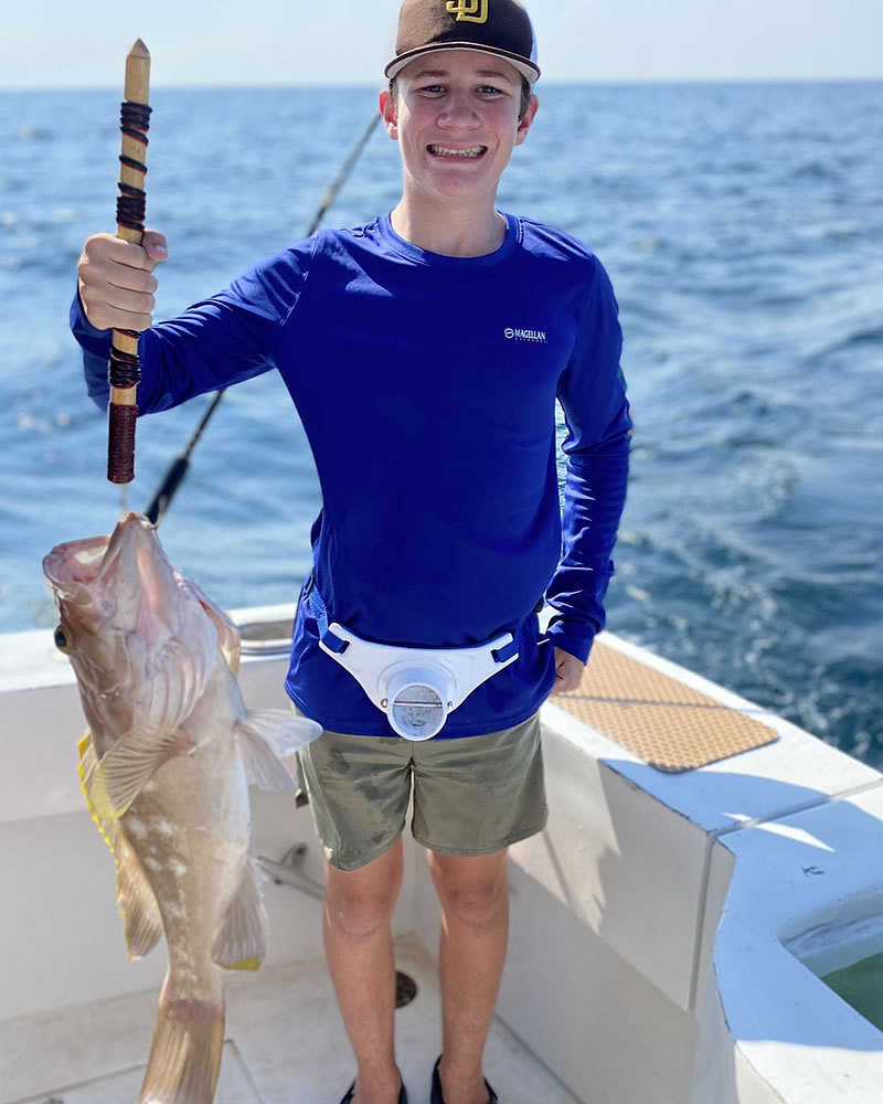 Yellow Edge Grouper Fishing