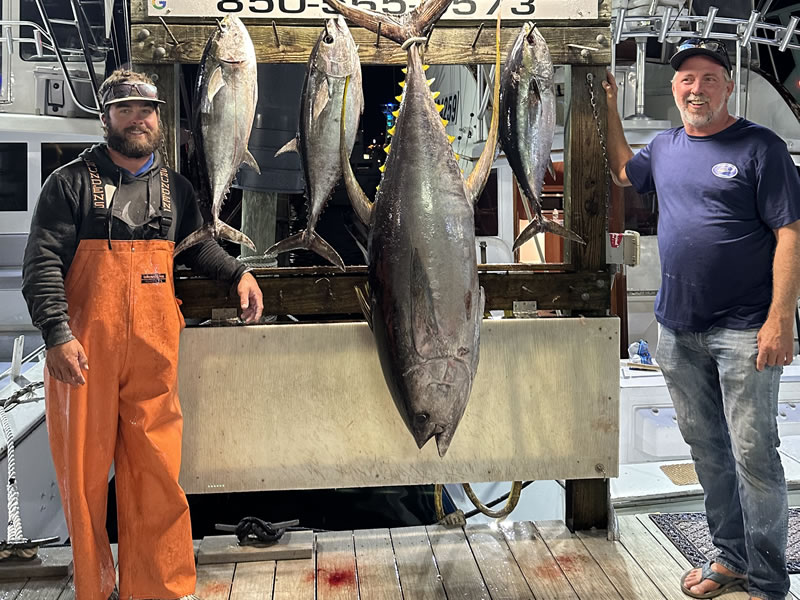 Fishing for Tuna in Destin Florida