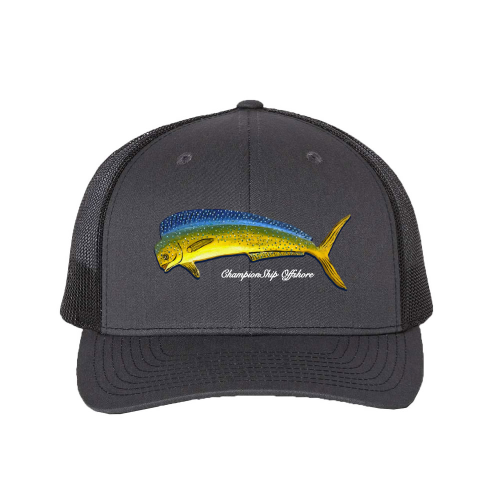 Richardson 112 Mahi Hat Charcoal