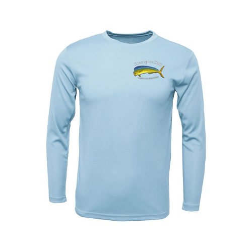 Performance Wear Long Sleeve Mahi Sky Blue SPF 50